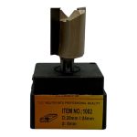 Фреза Глобус 1002 D20 h25 d8 z2 пазова пряма - Зображення 2