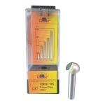 Фреза 1005 пазовая галтельная D16 h10 d8 мм R8 Z2 Глобус — изображение 3