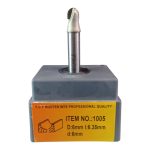 Фреза Глобус 1005 D6 h6,35 d6 пазовая галтельная