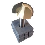 Фреза 1005 пазовая галтельная D40 h25 d12 мм R20 Z2 Easy Tool — изображение 2