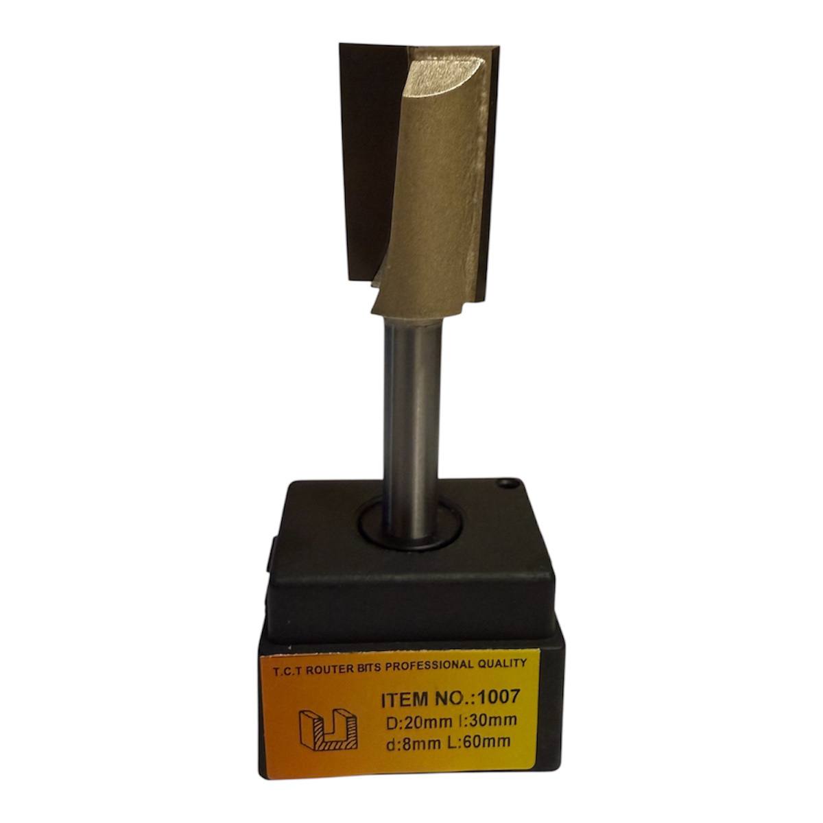 1007-20-d8 Фреза 20мм Глобус - 1007 h30 L90 d8 погружна пряма - Зображення 1