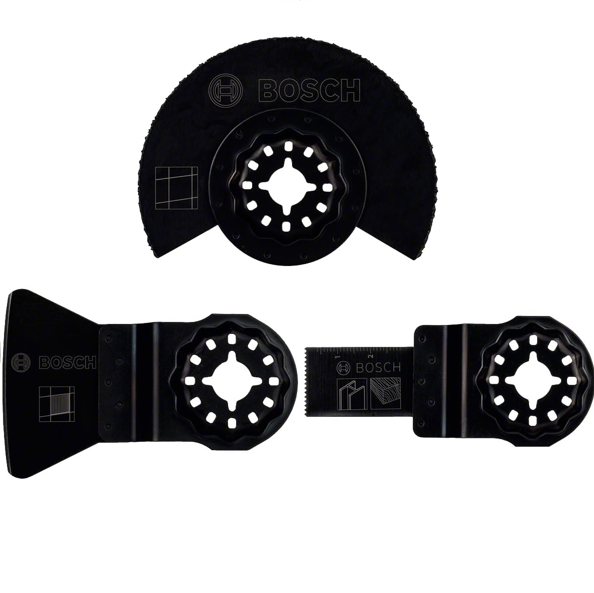 2607017324-Bosch-Starlock-3pcs Bosch Starlock 2607017324 – Набор насадок для плитки и ремонту 3шт — изображение 1
