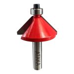 Фреза кромочная конусная под 45° - Атака 131320 D32 h15 d8 — изображение 3