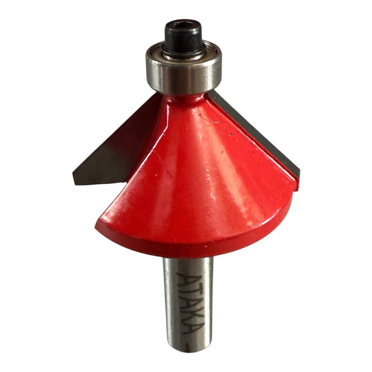 Ataka-131320 Фреза кромочная конусная под 45° - Атака 131320 D32 h15 d8 — изображение 1