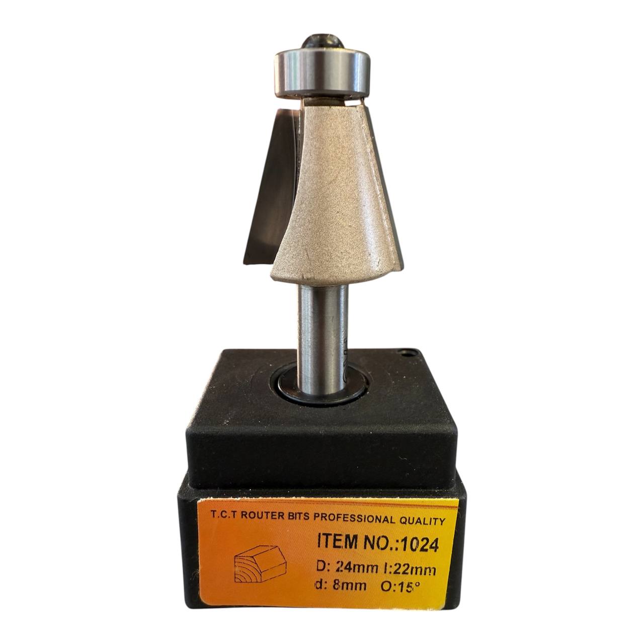 Globus-1024-15- Фреза Глобус 1024 D24 h22 d8 15° для снятия фаски — изображение 1