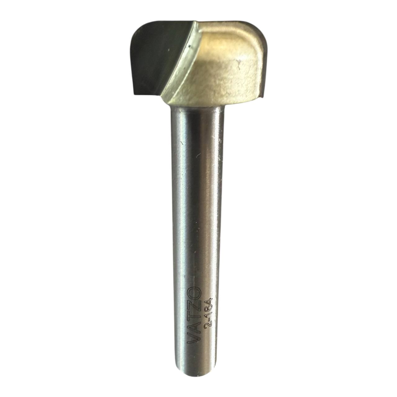 Vatzo-2164-19- Фреза для чаш та підносів 19мм R4 h10 d8 L60 - Vatzo 2164 - Зображення 1