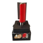 Фреза пазовая прямая Атака Z2+1 D20 d8 L73 h38 (021200-3) — изображение 2