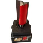 Фреза пазовая прямая Атака Z2+1 D20 d8 L73 h38 (021200-3) — изображение 3