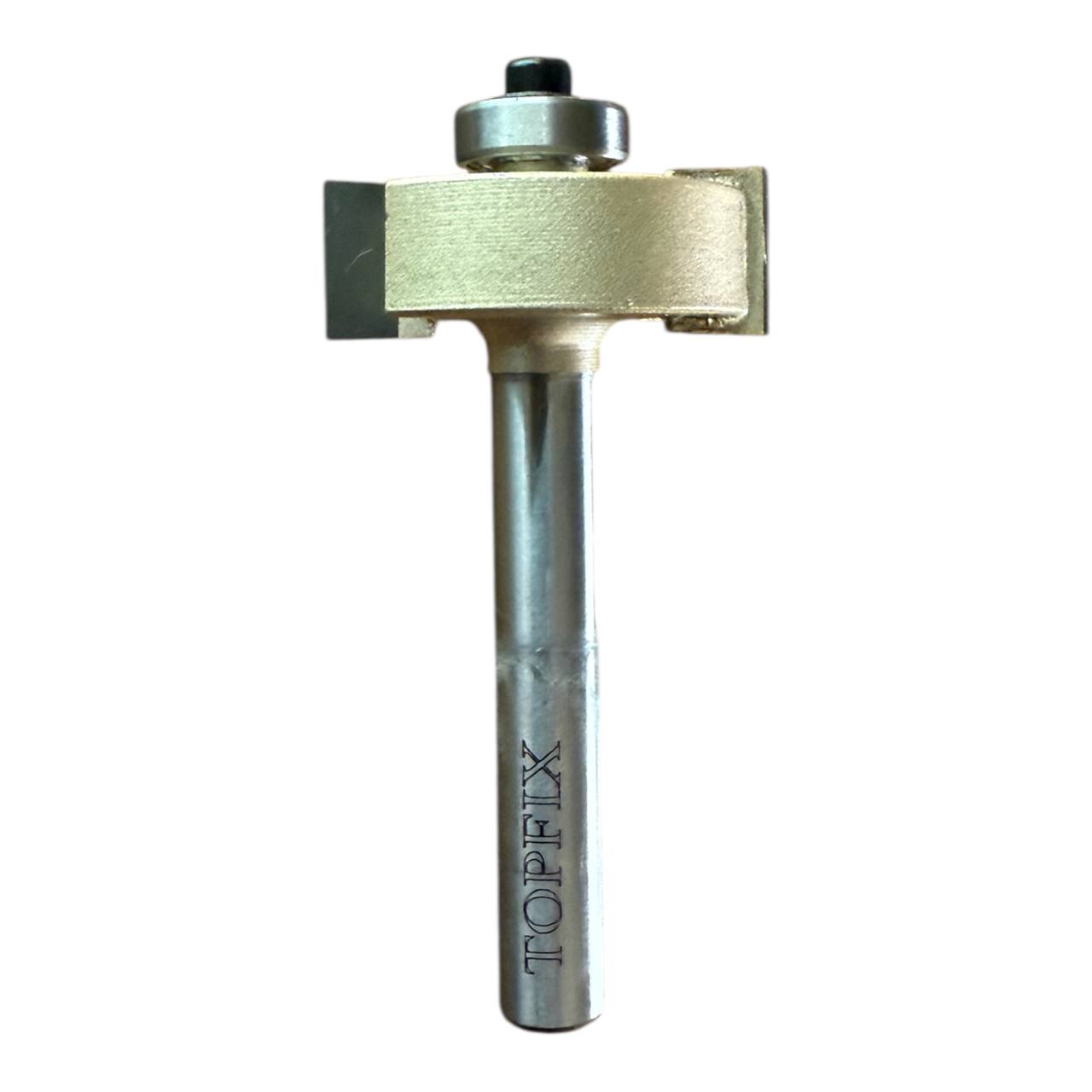 Topfix-11012-- 12 мм Фреза для выборки четверти с подшипником - Topfix 1023 D33 h12 d8 a10 — изображение 1