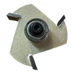 Фреза для вибірки пазу висота 8мм з підшипником - Topfix D40 Z3 h8 a13.5 - Зображення 2