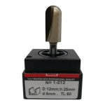 Галтельная удлиненная фреза Vatzo 1012 D12 h25 d6 — изображение 2