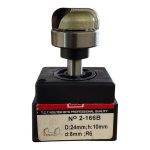 Фреза для чаш подносов и тарелок - VATZO 2166B D24 d8 L60 h10 R6 — изображение 2