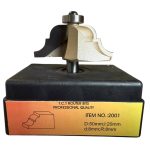 Фреза калевочная профильная 2001 D50 h20 R8 d8 Глобус — изображение 2