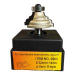 Фреза Глобус 2003 D32 h14 R4 d8 фигурная по дереву — изображение 2