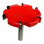 Фреза Vatzo Pro 1008 SLAB 80MM h10 d12 L90 для выравнивания поверхности