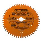 CMT 276.165.56H – Диск 165 мм х20×1,8x56Z TCG -6 NEG по дсп пластику и цветных металлах