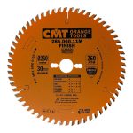 CMT 285.060.11M – Диск 260mm х30×2.8x60Z для поперечного реза