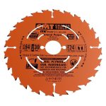 CMT 271.184.24M Пильный диск 184 мм x30 x1.7x24Z быстрый рез — изображение 3