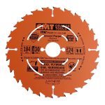 CMT 271.184.24M Пильный диск 184 мм x30 x1.7x24Z быстрый рез