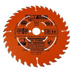 CMT 272.165.36H – Диск пиляльний 165 мм х20 x1,7 x36Z для універсального різу - Зображення 3