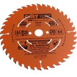 CMT 272.184.40H – Диск пиляльний 184 мм х20 x1.7 40Z тонкий - Зображення 3