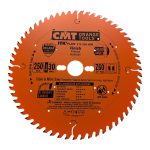 Пильный диск 250мм CMT 272.250.60M x30x2.4x60Z Тонкий чистый рез — изображение 4