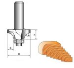 Фреза радіус 4 мм Глобус 1017 D18 h8 d6 R4 - Зображення 3