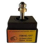 Фреза радіус 1 мм Глобус 1017 D12 h5 d6 R1 - Зображення 5