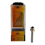 Фреза радіус 1 мм Глобус 1017 D12 h5 d6 R1 - Зображення 2