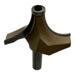 Фреза R30 Глобус 1017 D73 h37 d12 для заокруглень - Зображення 2