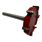 Фреза 1008 SLAB D50 h10 d8 L80 Vatzo Pro для вирівнювання плоских поверхонь і слебів