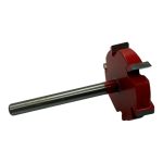 Фреза 1008 SLAB D50 h10 d8 L80 Vatzo Pro для вирівнювання плоских поверхонь і слебів - Зображення 5