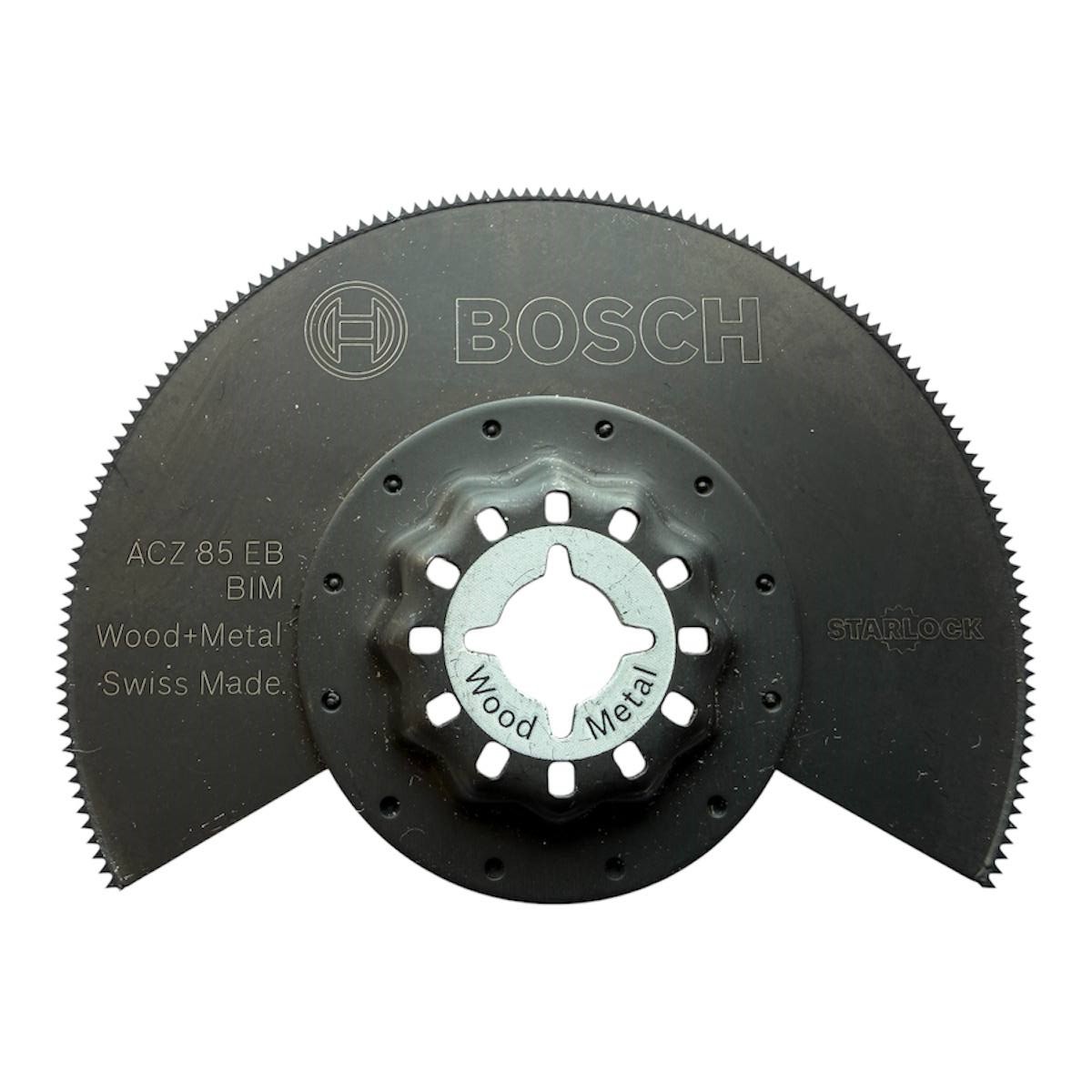 ACZ85EB-Bosch Насадка Bosch ACZ 85 EB півкругла Wood and Metal Starlock - Зображення 1