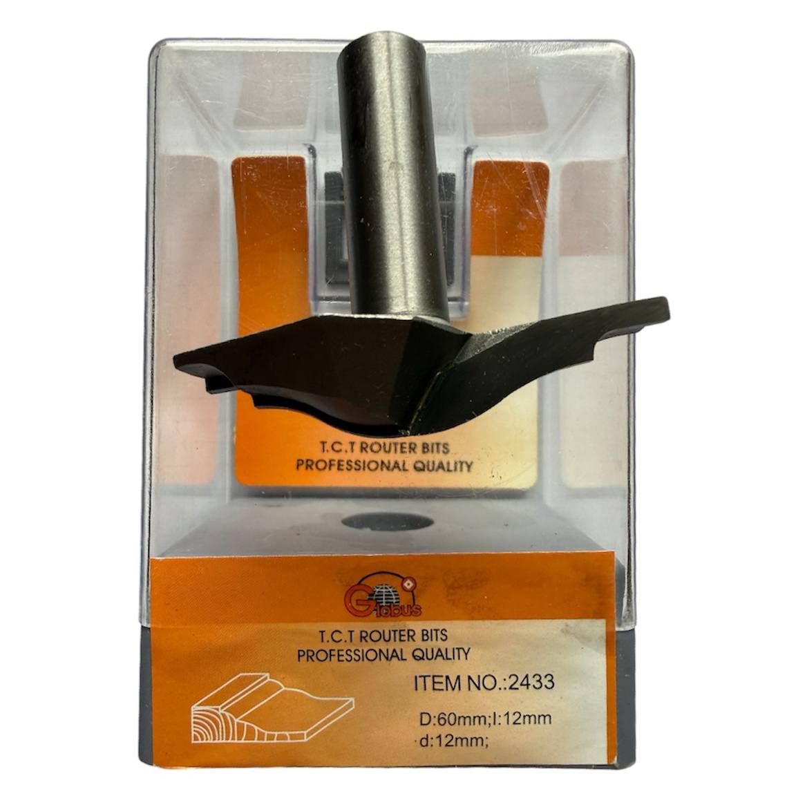 Globus-2433-D60-h12-d12- Фреза для филенок и декора 2433 D60 d12 Глобус — изображение 1