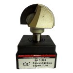 Фреза VATZO 1005 D45 d12 h26.5 z2 TL68 пазовая галтельная — изображение 4