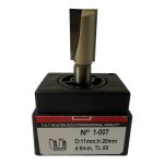 Фреза 11мм врезная VATZO 1007 D11 d8 h20 z2 TL55 — изображение 2