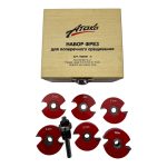 Набір фрез для поперечного пазу Атака / VM0701-8 6шт - Зображення 2