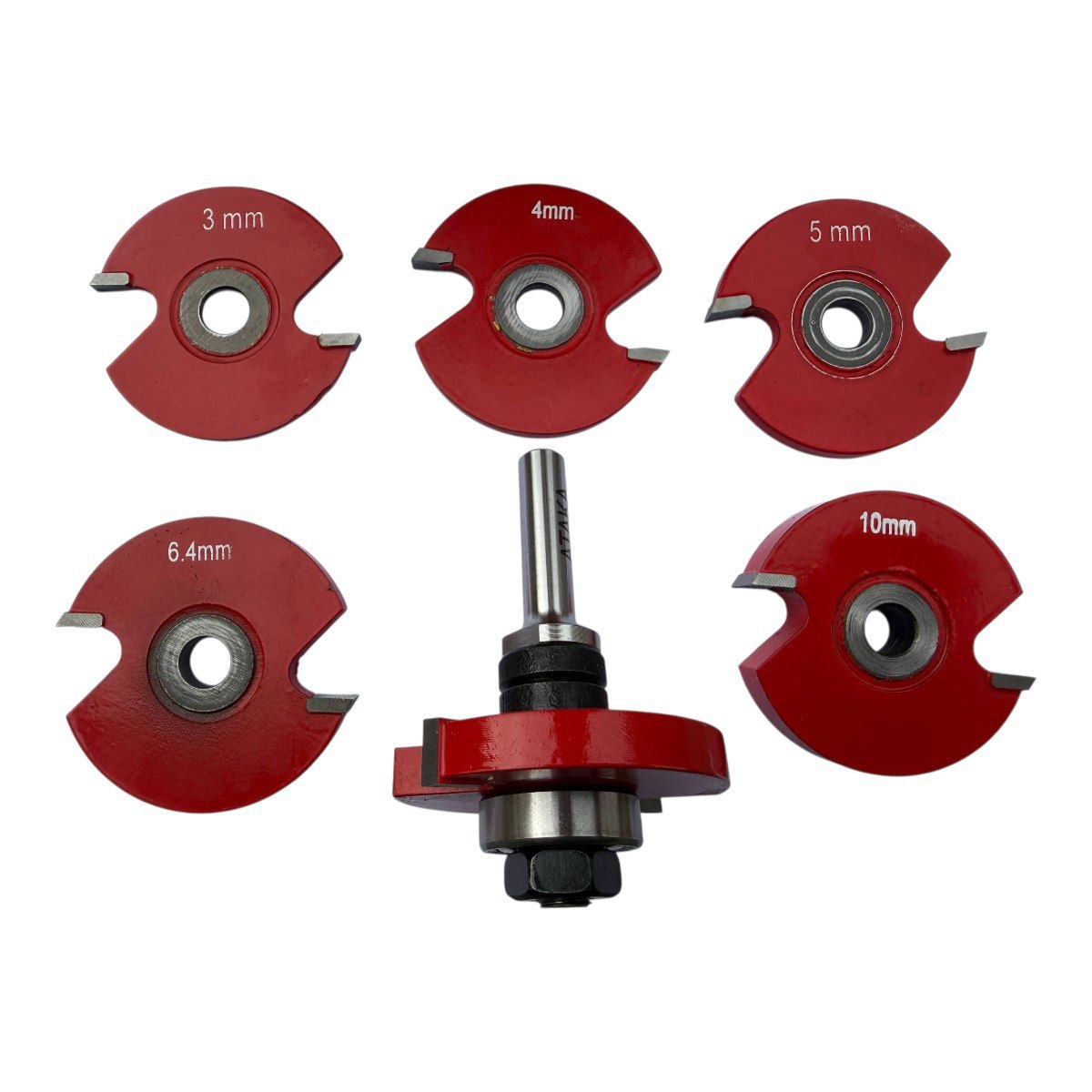 Ataka-VM0701-8-frezasaw Набір фрез для поперечного пазу Атака / VM0701-8 6шт - Зображення 1