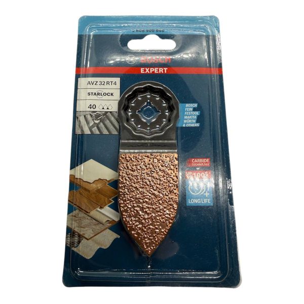 Шліфувальна насадка Bosch Starlock EXPERT Sanding Finger Coarse AVZ 32 RT4 32x53