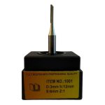 Фреза пальчикова 3мм ГЛОБУС 1001 z1 h12 d6 - Зображення 2