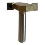 Выравнивающая фреза поверхности D33 Z2 h8 d8 / Серия 1008