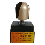 Фреза галтельна ГЛОБУС 1012 D25 h30 d8 - Зображення 2