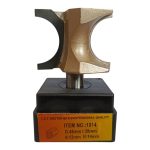 Фреза радиусная с двух сторон R14 h28 d12 Штап Глобус 1014 — изображение 3