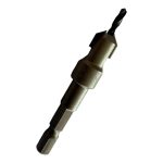 Зенкер зі сверлом 3мм D10 з твердосплавними напайками hex 1/4