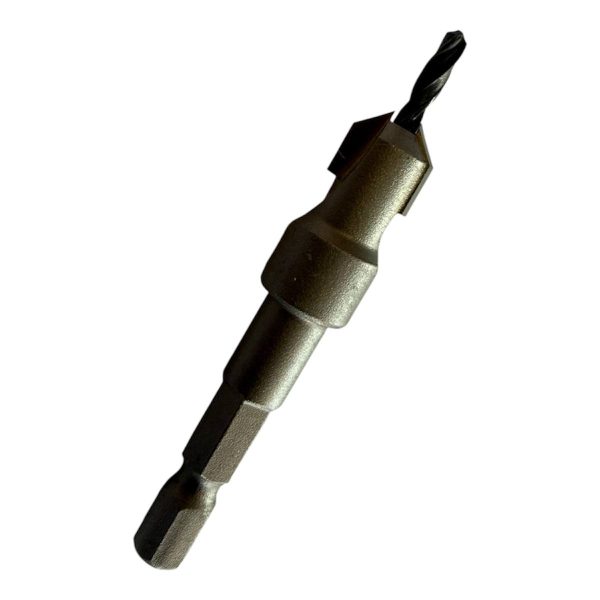 Зенкер зі сверлом 3мм D10 з твердосплавними напайками hex 1/4