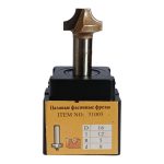 Фреза пазова фасонна R5 D16 c6 h12 L44 d8 Topfix - Зображення 2