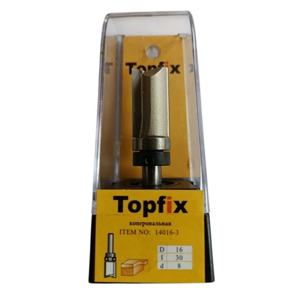 Фреза з верхнім підшпиником 16мм h30 d8 Topfix 1021