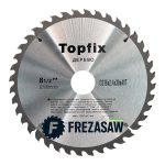 Пильний диск для торцівки 216мм 40 зубів 30мм посадка Topfix