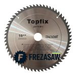 Пильний диск 254 мм для торцювальних пил посадка 30мм 60 зубів Topfix