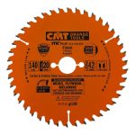 Пильний Диск 140мм х20/10×1.8x42Z для чистого пропилу CMT 272.140.42H